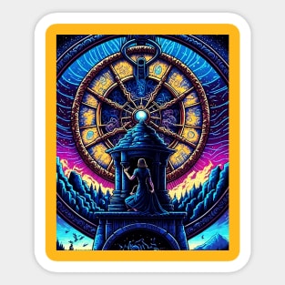 THE WHEEL OF FORTUNE Sticker